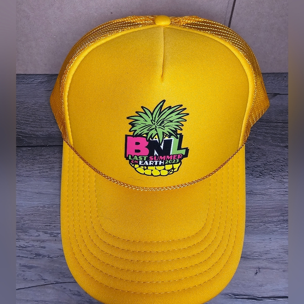 Barenaked Ladies Last Summer On Earth 2023 Tour Strapback Trucker Hat NWOT